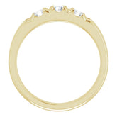 14K Yellow 3/4 CTW Natural Diamond Anniversary Band